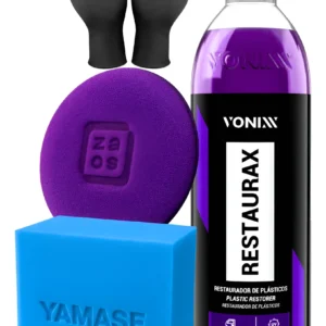 Restaurax Restaurador De Plásticos Vonixx Aplicador Luvas