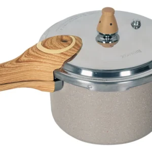 Panela De Pressão Ceramic Life Pressure 4,2l Areia Brinox