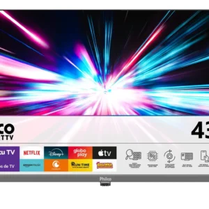 Smart Tv 43 Philco P43vik Roku Led Dolby Audio Wi-fi Hdmi Hdr Full Hd