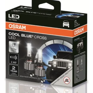 Par Lâmpada Osram Led Cool Blue Cross H7 6000k Super Branca