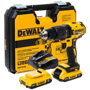 Furadeira e Parafusadeira à Bateria 13mm 20V DEWALT DCD7781D2